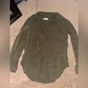 Olive Green Women’s Shirt